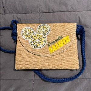 Disney Epcot Italy Mickey Limoncello Saluti Crossbody Purse